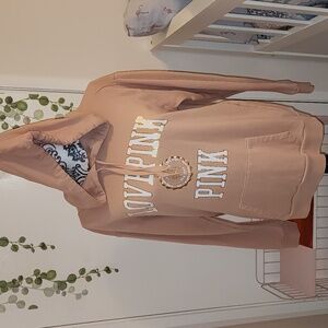 PINK Victoria's Secret Hoodie😍 Sz.xs  Oversized Fits Like S M